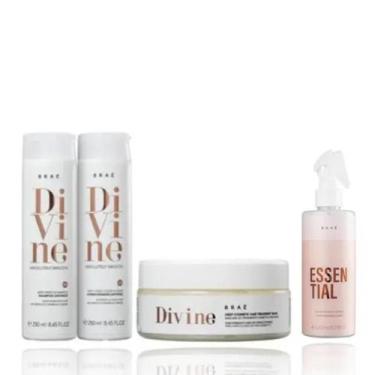Imagem de Brae Divine Shampoo e Condicionador 250ml + Máscara 200ml+Essential 26