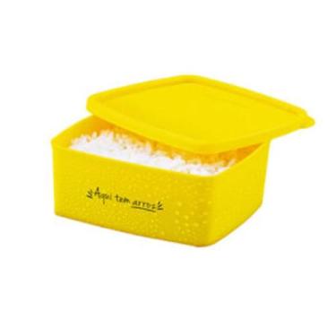 Imagem de Tupperware Jeitosinho Aqui tem Arroz II 400ml Amarelo