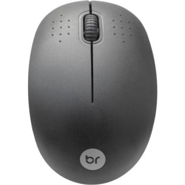 Imagem de Mouse óptico sem Fio Malasia Preto 800 DPL - BRIGHT
