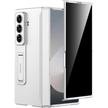 Imagem de Capa de telefone Miimall para Samsung Galaxy Z Fold 7 com protetor de 