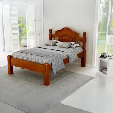 Imagem de Cama De Casal Moderna Andressa Com Avelã - Bedroom Móveis, Casal, Avel