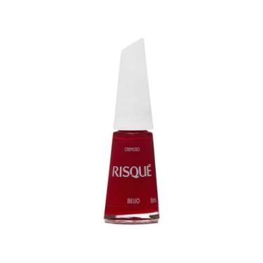 Imagem de Esmalte Risqué Vermelho Cremoso Beijo 8ml - Risque