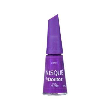 Imagem de Esmalte Risqué & Doritos Roxo de Fome 8ml - Risque