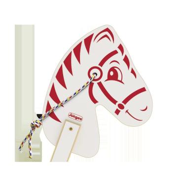 Imagem de Cavalinho De Madeira Com Corda E Rodinhas Lindo