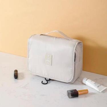 Imagem de Necessaire Feminina Com Gancho E Divisórias Organizadora - Necessaire 