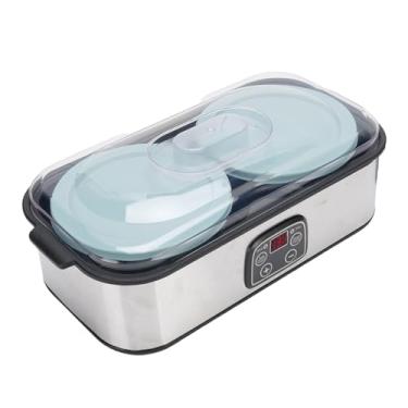 Imagem de GLOGLOW Máquina de Iogurte Digital Machine 2L Maker de Iogurte, Aço Inoxidável, Controle Automático de Temperatura, Crie Caseiro e Sorvete, Perfeito para Famílias Utensílios de Cozinha (Plugue da UE