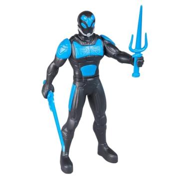 Imagem de Brinquedo Ação Ninja Azul com Armadura, Acessórios de Combate, Brinquedo para Crianças +3 Anos