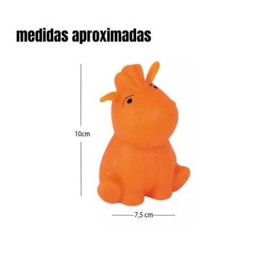 Imagem de Kit 12 Cavalinho de apertar luz piscante infantil anti stress lembranc