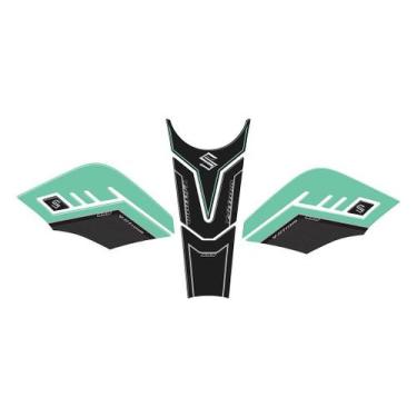 Imagem de Adesivo Protetor Tank Pad V-Strom 650 2020-2021 - Cromo Sign