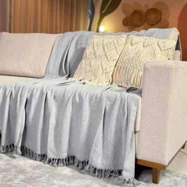 Imagem de Manta para Sofá Cama Gigante Capa Protetor Sofa Retratil 2 e 3 Lugares