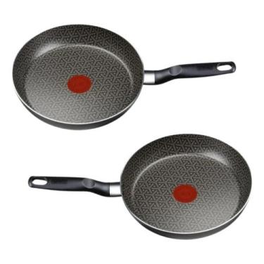 Imagem de Kit 2 Frigideira Rochedo Robusta Grafite 30cm Antiaderente