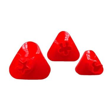 Imagem de Modelador de Esfiha 3 Tamanhos e Biscoitos 3 Formatos - Pratika, Verme