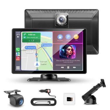 Imagem de Carplay Screen Carpeer Portable Wireless de 9 polegadas para carro