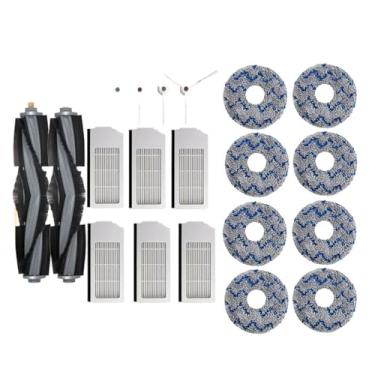 Imagem de Accessories Compatible With Ecovacs Deebot X1 OMNI Turbo / T10 OMNI Turbo/Yeedi KK Dust Bags Hepa Filter Main Side Brush Mop Cloth Parts(20pcs)