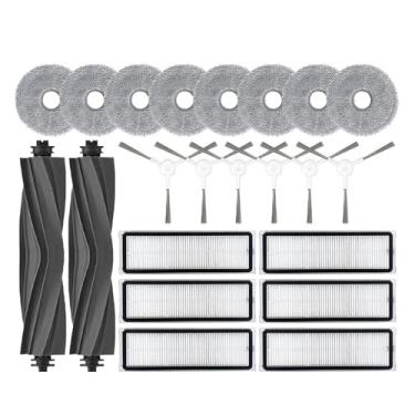 Imagem de Compatible With Dreame Bot L10 Prime / L10s Pro / L10 Pro Accessories Main Side Brush Hepa Filter Mop Cloth Robot Replacement Spare Parts(Light Grey)