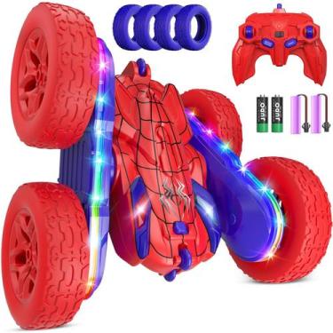 Imagem de Carro de controle remoto Jimdella Spider RC Stunt 360 Flips Kids 5-7