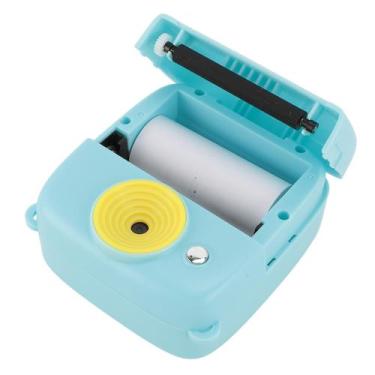 Imagem de Câmera de impressão instantânea Cute Toddler 48MP 1080P 8X Zoom Sky Bl