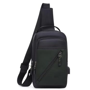 Imagem de Bolsa Transversal, ImpermeáVel, PráTica Bolsa De Ombro(RC2-Verde)