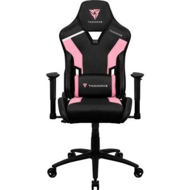 Imagem de Cadeira Gamer Thunderx3 Tc3 Sakura Black Rosa [f002]