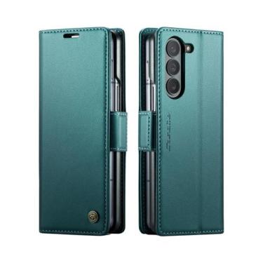 Imagem de Capa Carteira Magnética De Couro PU Para Samsung Galaxy Z Fold 7 6 5 F