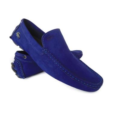 Imagem de Mocassim Masculino Sapato Casual Costurado a Mão Sapatilha em couro La