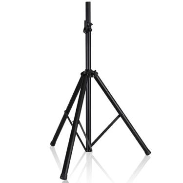 Imagem de Suporte Tripé Pyle para Caixa de Som Profissional, Pedestal Unitário Ajustável até 180cm, Base Antiderrapante, Suporta 60kg, PSTND2