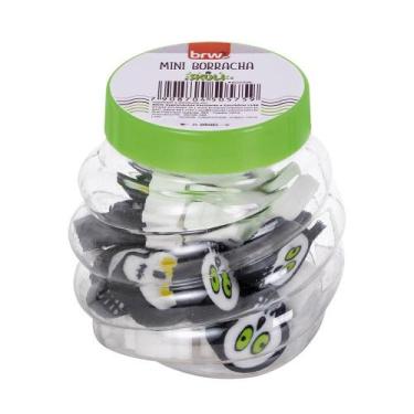Imagem de Pote de mini borrachas escolares caveira skull boo - 24 unidades - BRW