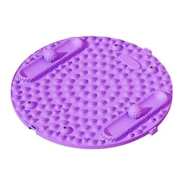 Imagem de KiBcsLic Almofada de massagem nos pés multifuncional portátil, tapete de reflexologia para corrida, viagem, conveniente, fácil de limpar, criativo, Tolet