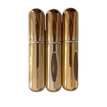 Imagem de Kit 12 Ou 6 Ou 3 Frasco De Perfume Recarregável 5ml(ouro,6 unidade)