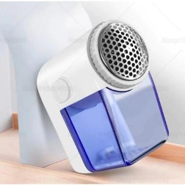 Imagem de Removedor Pelos Fiapos 6 Lâminas Roupas Sofá Bolinhas Fio - Manual Reutilizável Autolimpante, Limpeza Rápida Sem Fio