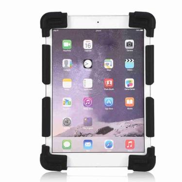 Imagem de Generic Protetor Universal à Prova de Choque Ajustável de Silicone para Tablet para, Dissipação de Calor Antiderrapante à Prova de Poeira para Tablets de 9 a 12 Polegadas (8,9-12 polegadas)