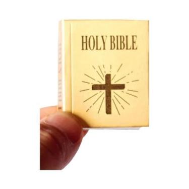Imagem de Miniatura De Bíblia Em Papel Para Casa De Bonecas, Modelo De Brinquedo