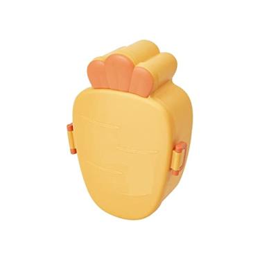 Imagem de Bento Lancheira Isolamento Forno Micro-ondas Grade Portátil (Cor: Nero)