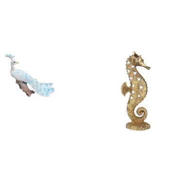 Imagem de Whtkoph Escultura em Resina, Figura Decorativa, Estátua Dourada para Casa, Jardim, Escritório, Armário, Quarto, Sala de Estar E