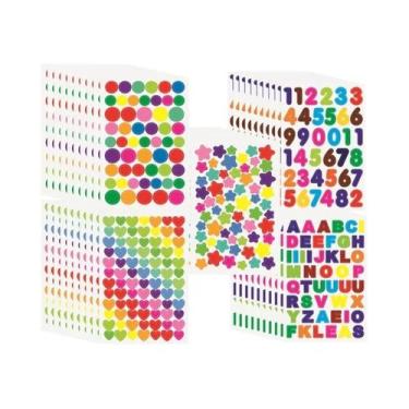 Imagem de Álbum De Brinquedos De Papel Adesivo Colorido Para Crianças Decoração 