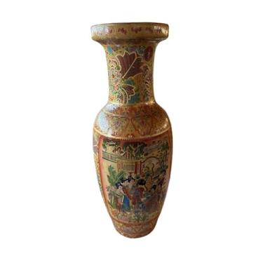 Imagem de Vaso Decorativo de Porcelana Estilo Oriental – Charme e Elegância em Cada Detalhe(50CM SEM ALÇA)