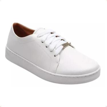 Imagem de Tênis Feminino Casual Vizzano Conforto Original, Branco, 36