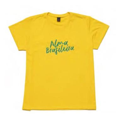 Imagem de Camiseta Tshirt do Brasil Plus Alma Brasiliera - Alma Brasileira, Amar