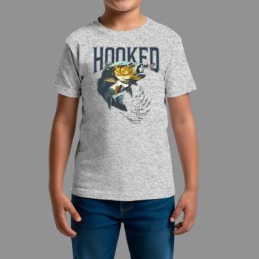 Imagem de Camisetas Infatil Country Casual Moda Country Gola Redonda Hooked, Cin