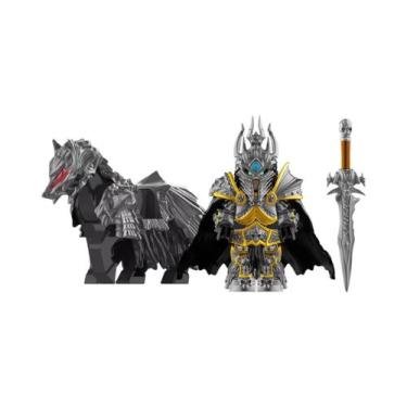 Imagem de Figura De Ação Mini Do Lich King De World of Warcraft, Blocos De Monta