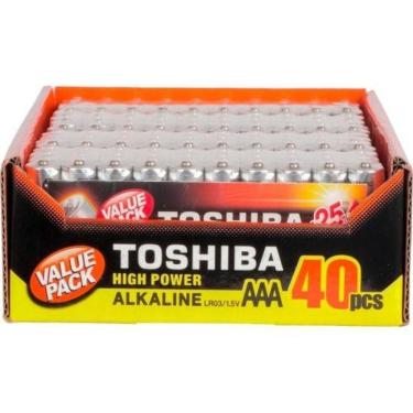 Imagem de Pilha Alcalina Aaa Toshiba C/40