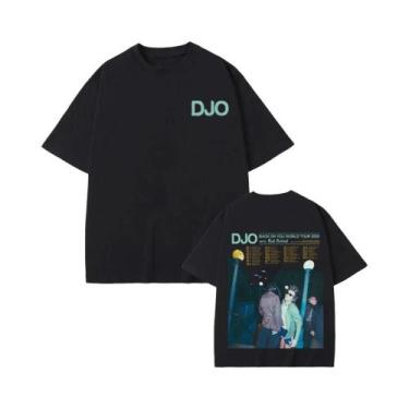 Imagem de Camiseta Casual De Algodão Grande Unissex Para O Verão Djo Back on You