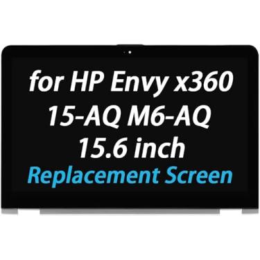 Imagem de 856811-001 856813-001 Substituição para HP Envy x360 15-aq m6-aq 15-aq000 15-aq100 15-aq200 m6-aq003dx m6-aq005dx FHD 1920x10080 39 Tela LCD de 6 polegadas, 30 pinos, 60 Hz, montagem sensível ao toque