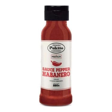 Imagem de Molho Premium Sauce Pepper Habanero 280g - Poletto