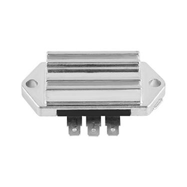 Imagem de Naroote Retificador Regulador de Tensão para Motor 8-25, Regulação DC para Alternadores de 15 Amp, Metal Prata