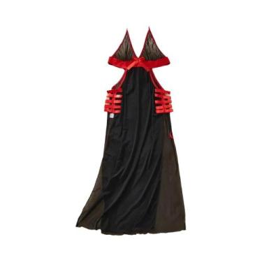 Imagem de Body Feminino Preto Sem Alças, Costas Vazadas, Listrado, Lingerie Sexy