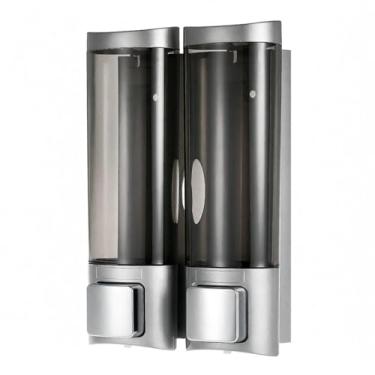 Imagem de Dispensador manual de sabonete líquido para parede shampoo chuveiro mão banheiro sanitário hotel comercial lar escritório escola hospital lugares públicos