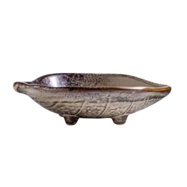 Imagem de x3anggyt5 Prato de molho de soja, pratos de cerâmica para mergulhar podem conter salada de tomate, molho de pimenta, condimentos, etc., tigelas de imersão