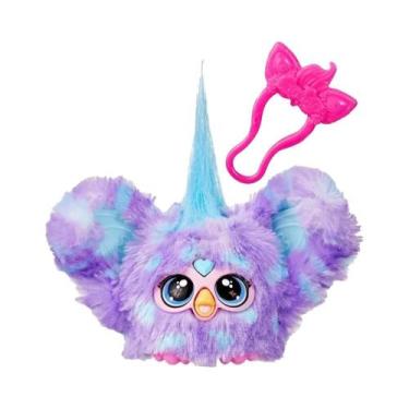 Imagem de Brinquedo Eletrônico Interativo Hasbro Furby DJ Furblets, Pelúcia De C