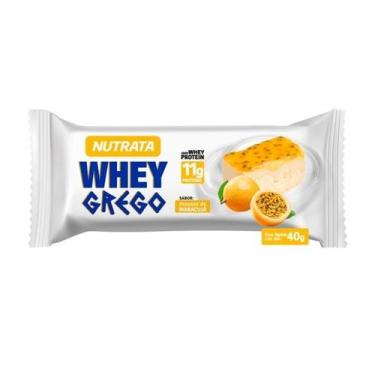 Imagem de Whey Grego Bar (40g) - Sabor: Mousse de Maracujá - Nutrata